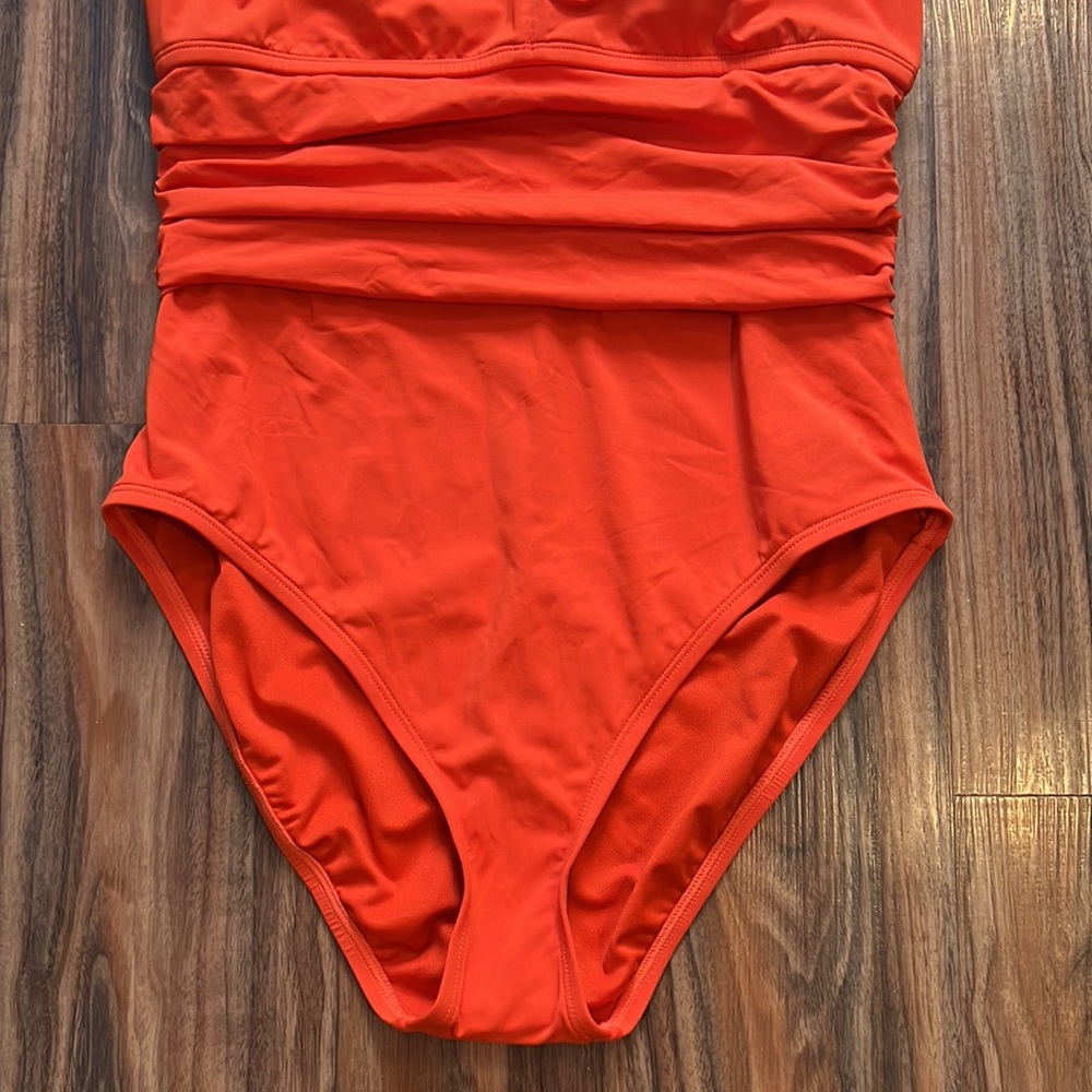 Bleu Rod Beattie High Neck Keyhole One Piece - Picture 10 of 16